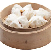 A1. Steamed BBQ Pork Bun <br> 蜜汁叉烧包