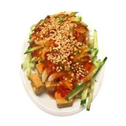 A18. Deep Fried Tofu with Thai Sweet Chili Sauce <br> 泰式炸豆腐