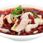 C15. Fish Fillet Cooked in Hot &amp; Spicy Broth <br> 水煮鱼片