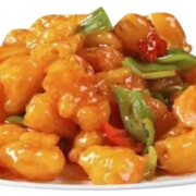 C2. Sweet &amp; Sour Prawn <br> 菠萝咕噜虾
