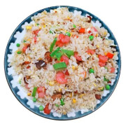F6. Fried Rice  <br> 鸡/牛/猪 什肉炒饭