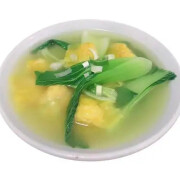 T4. Shrimp &amp; Wonton Soup <br> 云吞汤