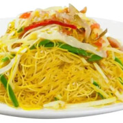 V5. Stir Fried Vermicelli with Vegetables <br> 素星洲炒米