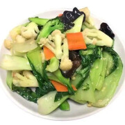 V6. Stir Fried Selected Chinese Vegetables <br> 菩提时杂菜